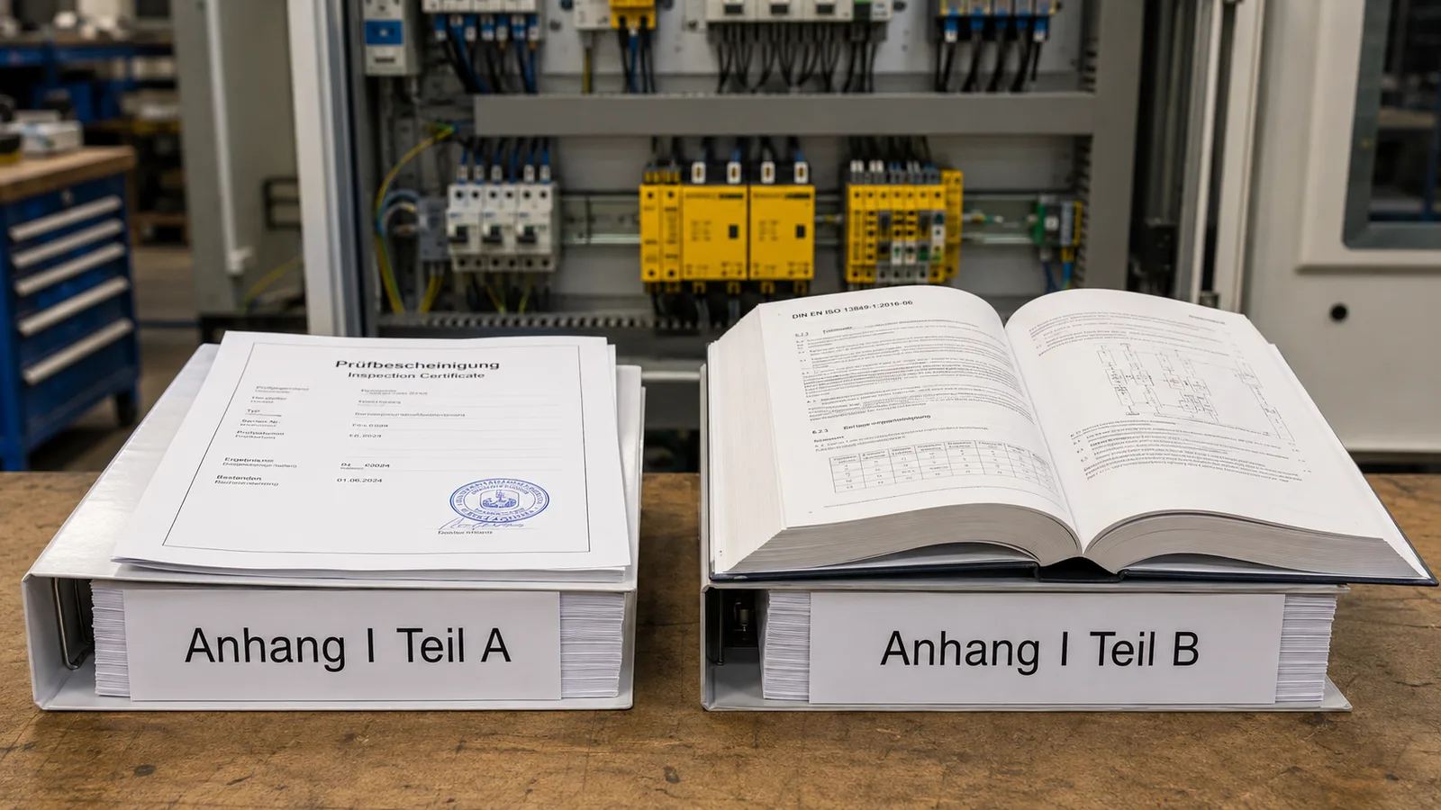 Was bedeutet Anhang I Teil A und Teil B statt Anhang IV?